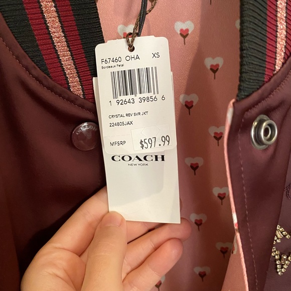 Coach Reversible Souvenir Varsity Jacket - Picture 3 of 5